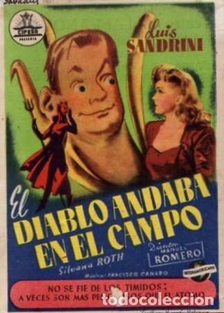 Cine: PROGRAMA DE CINE: EL DIABLO ANDABA EN EL CAMPO PC-9693 - Foto 1