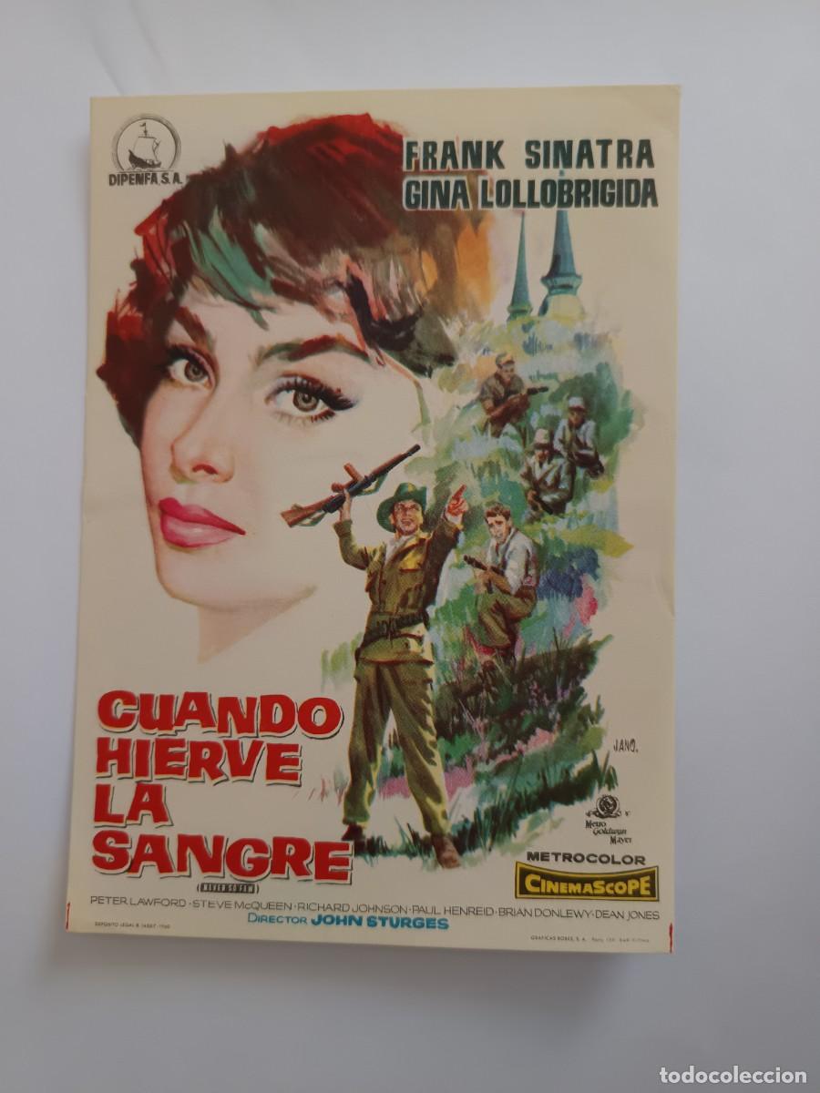 Cine: PROGRAMA DE CINE CUANDO HIERVE LA SANGRE - Foto 1