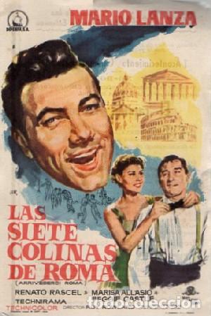Cine: PROGRAMA DE CINE: LAS SIETE COLINAS DE ROMA PC-9707 - Foto 1