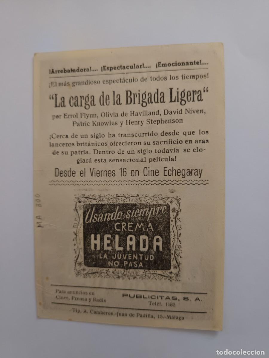 Cine: PROGRAMA DE CINE LA CARGA DE LA BRIGADA LIGERA - Foto 2