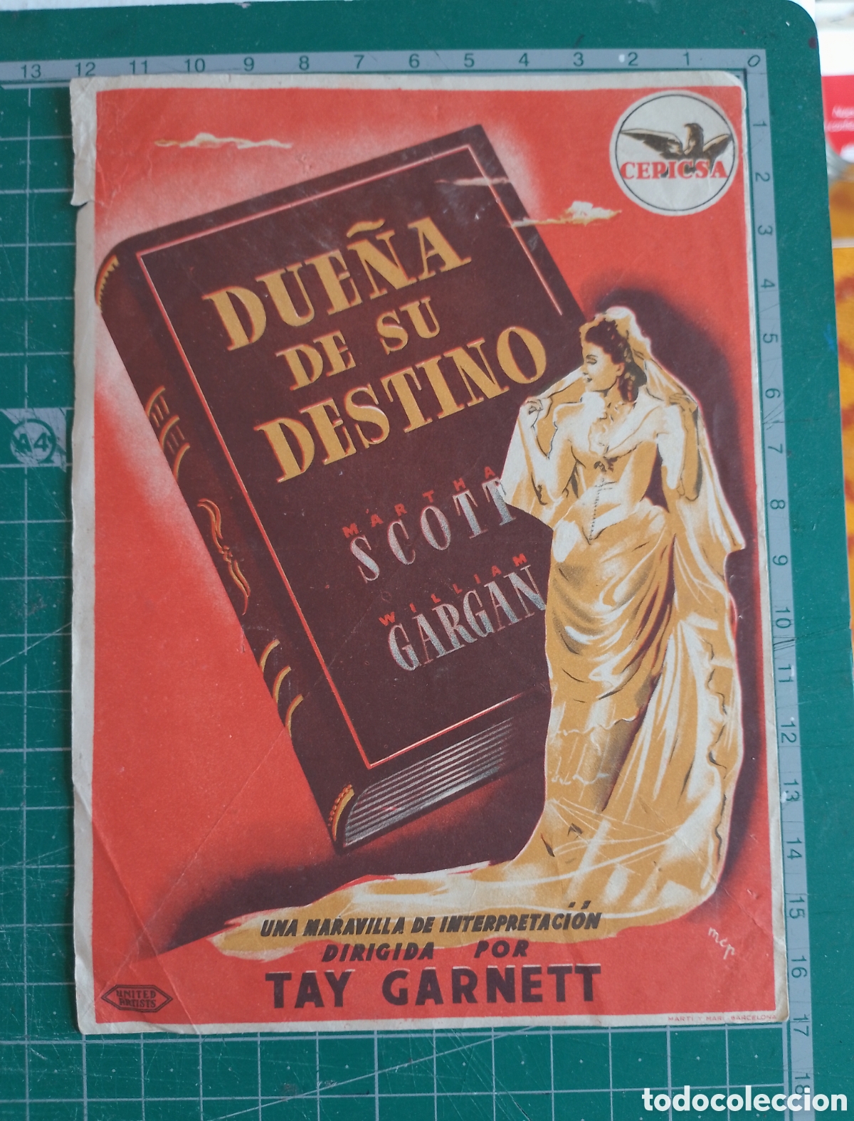 Cine: Programa de cine. DUE&Ntilde;A DE SU DESTINO. - Foto 1