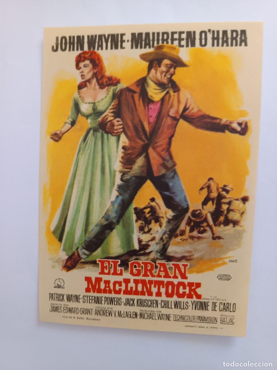 Cine: PROGRAMA DE CINE EL GRAN MACLINTOK - Foto 1