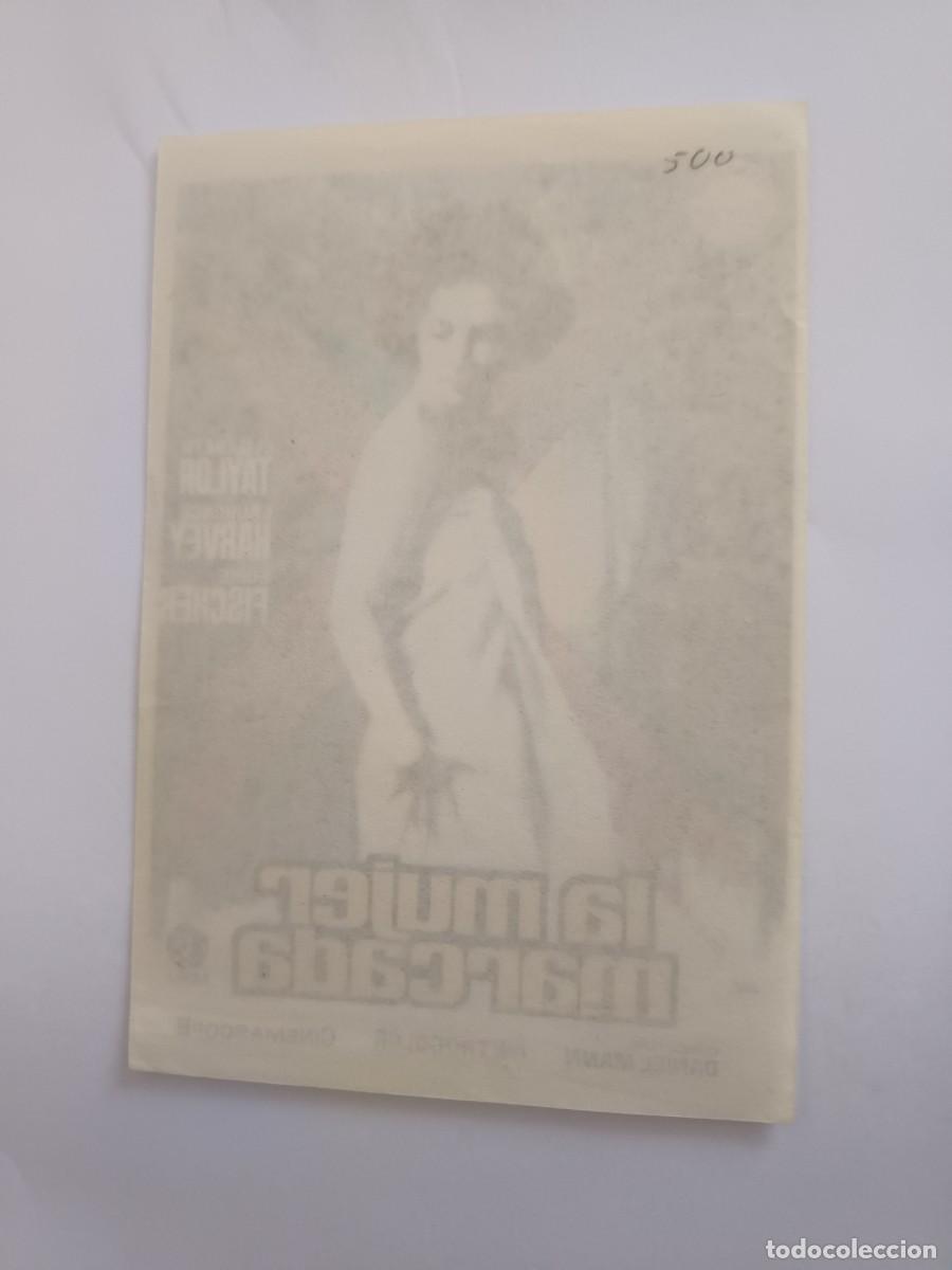 Cine: PROGRAMA DE CINE LA MUJER MARCADA - Foto 2