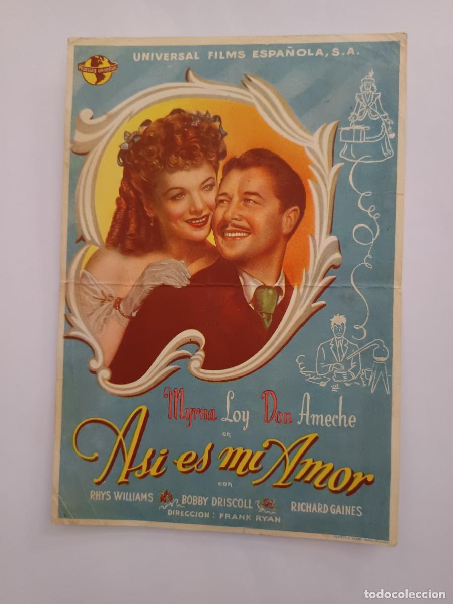 Cine: PROGRAMA DE CINE ASI ES MI AMOR - Foto 1