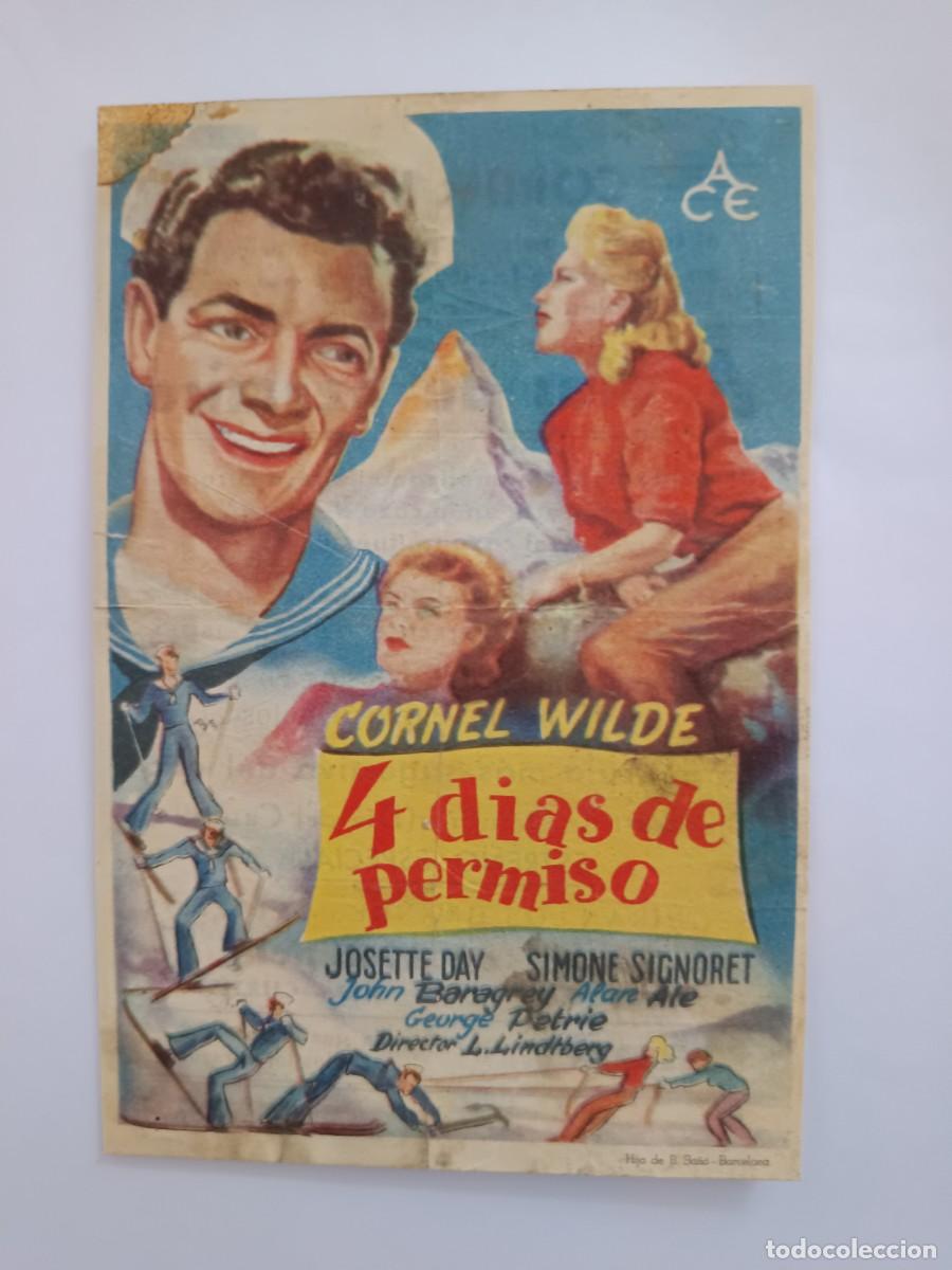 Cine: PROGRAMA DE CINE 4 DIAS DE PERMISO - Foto 1