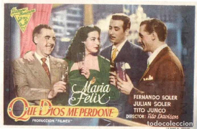 Cine: PROGRAMA DE CINE: QUE DIOS ME PERDONE PC-9711 - Foto 1