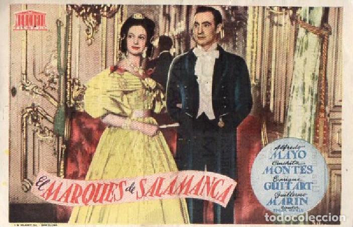 Cine: PROGRAMA DE CINE: EL MARQU&Eacute;S DE SALAMANCA PC-9718 - Foto 1