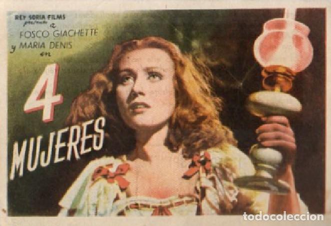 Cine: PROGRAMA DE CINE: 4 MUJERES PC-9722 - Foto 1