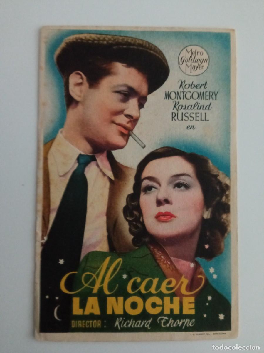 Cine: AL CAER LA NOCHE, ROBERT MONTGOMERY - Foto 1