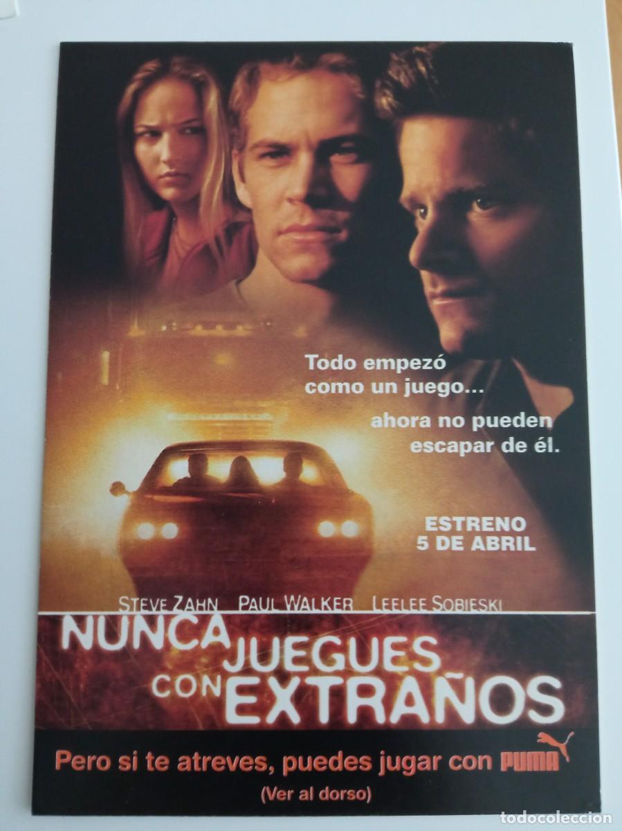 Cine: NUNCA JUEGUES CON EXTRA&Ntilde;OS - Foto 1