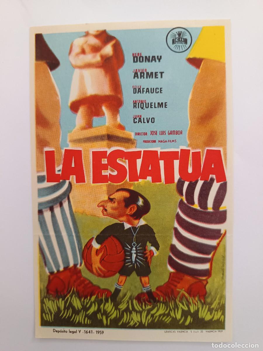 Cine: PROGRAMA DE CINE LA ESTATUA - Foto 1