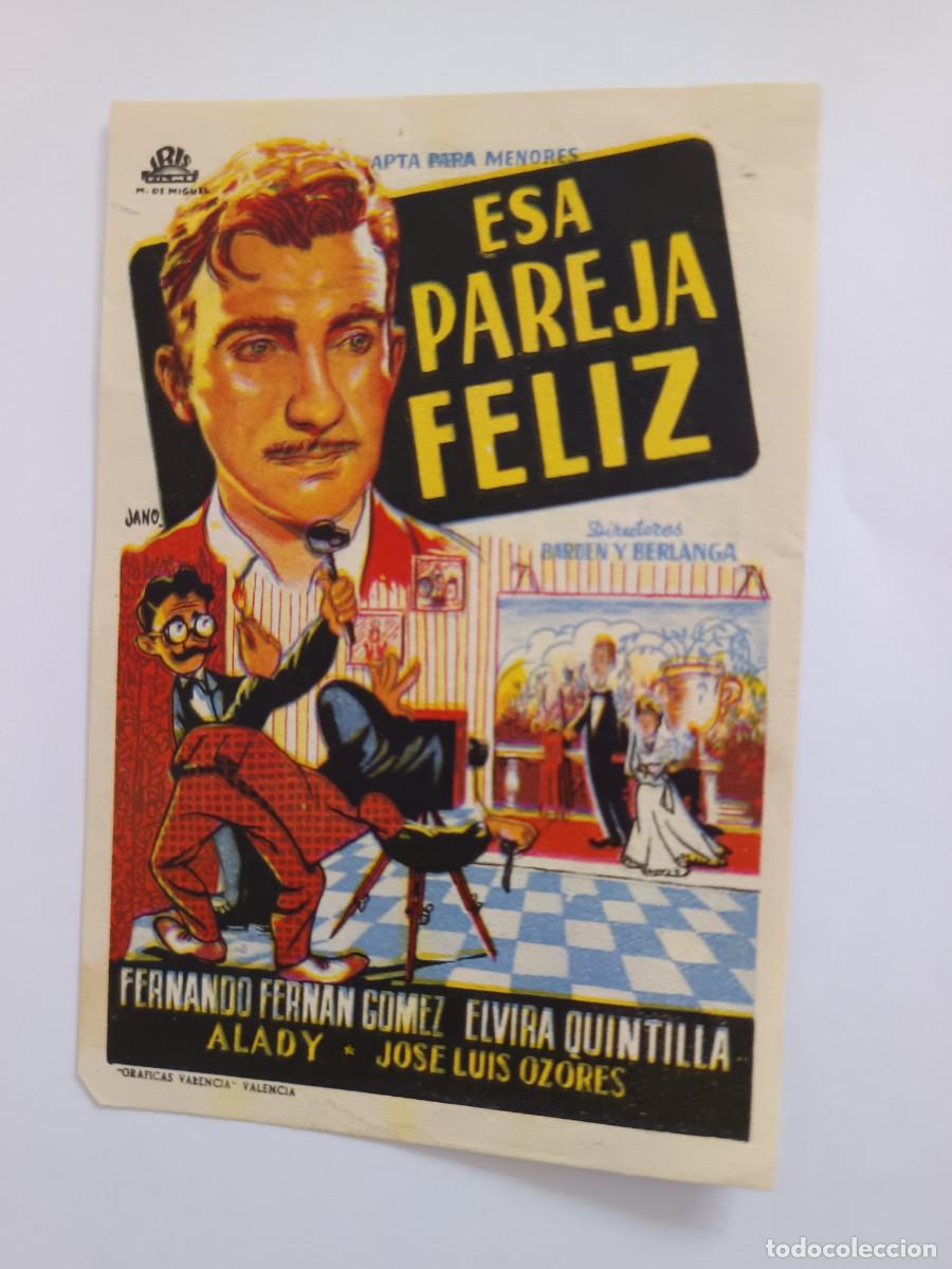Cine: PROGRAMA DE CINE ESA PAREJA FELIZ - Foto 1