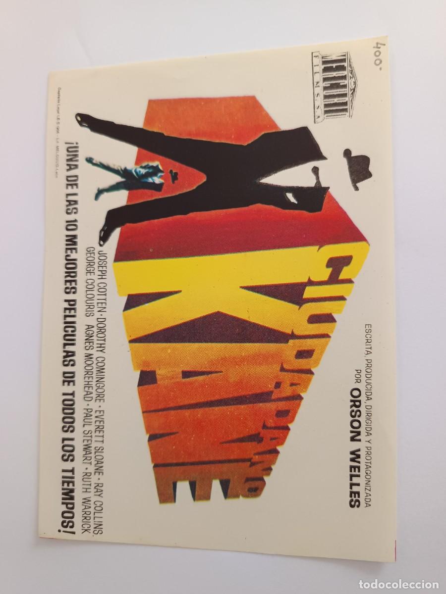 Cine: PROGRAMA DE CINE CIUDADANO KANE - Foto 1