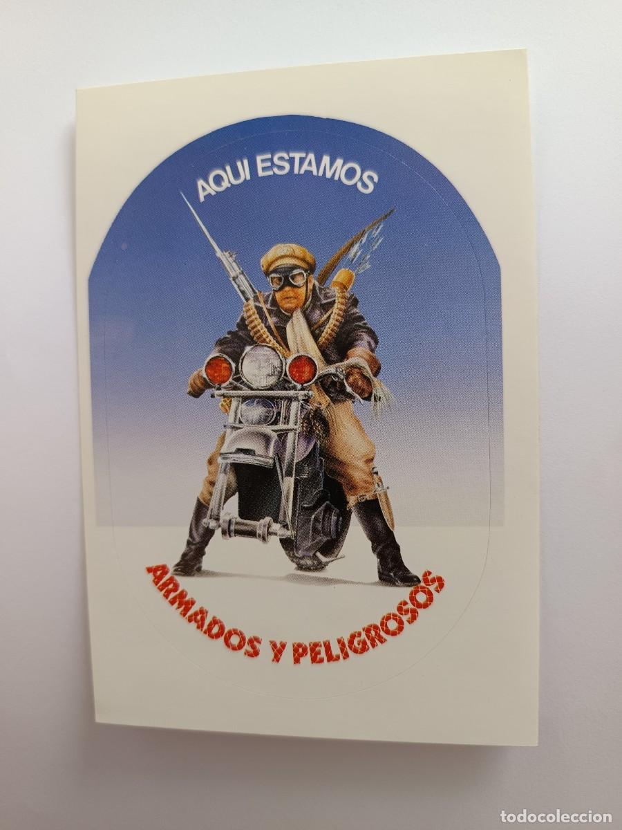 Cine: PROGRAMA DE CINE PEGATINA ARMADOS Y PELIGROSOS - Foto 1