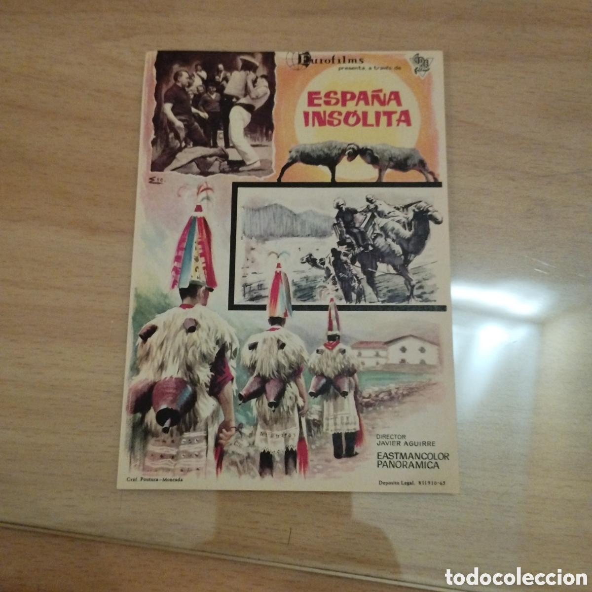 Cine: Programa de cine sencillo. Espa&ntilde;a ins&oacute;lita. Tipo documental. - Foto 1