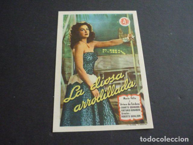 Cine: LA DIOSA ARRODILLADA PROGRAMA DE CINE CON PUBLICIDAD CINE CAPITOL - Foto 1