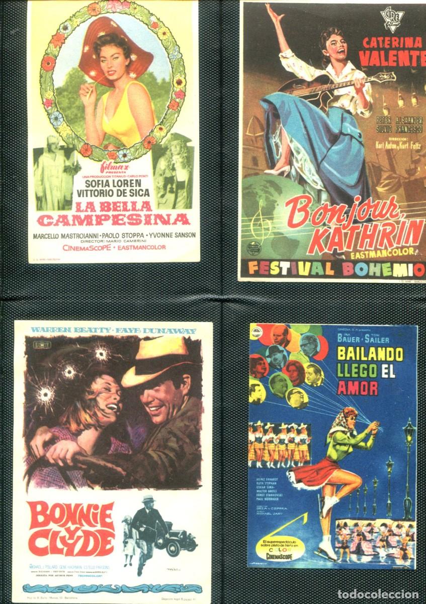 Cine: Lote 4 programas de mano de cine. Folletos Sin publicidad - Foto 1