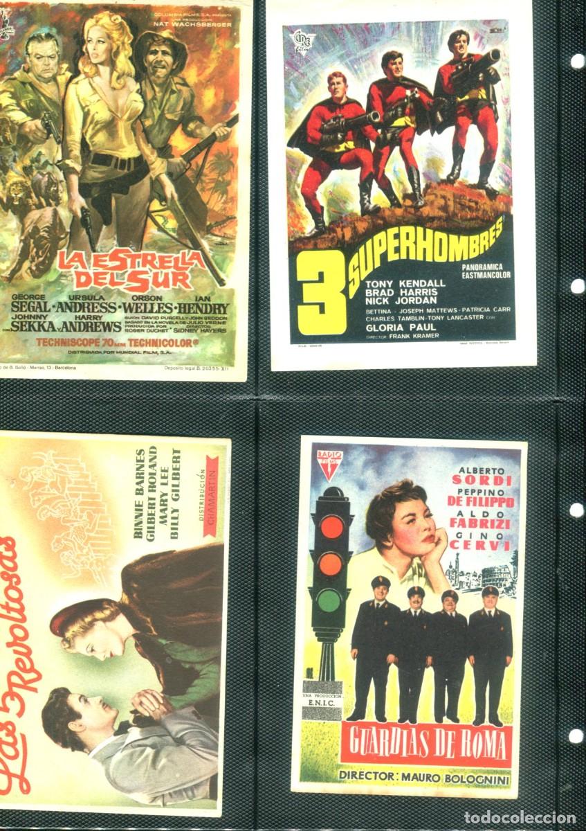 Cine: Lote 4 programas de mano de cine. Folletos Sin publicidad - Foto 1