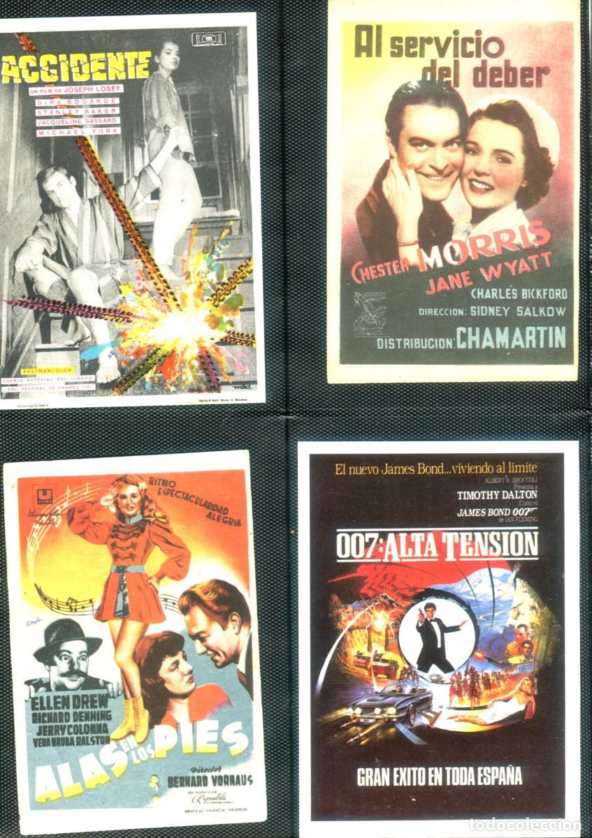Cine: Lote 4 programas de mano de cine. Folletos Sin publicidad - Foto 1