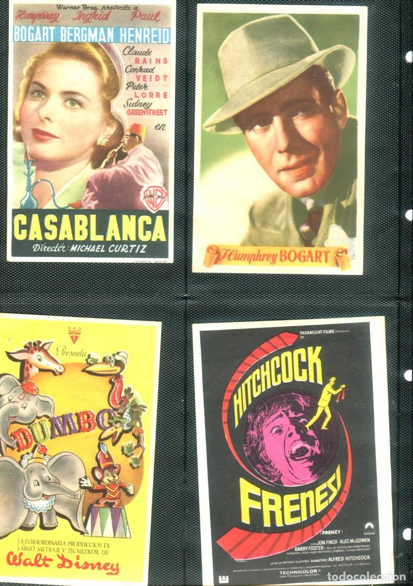 Cine: Lote 4 programas de mano de cine. Folletos Sin publicidad - Foto 1