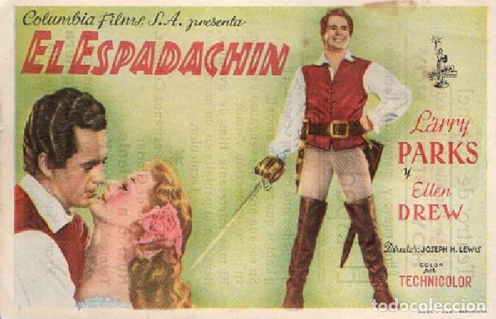 Cine: PROGRAMA DE CINE: EL ESPADACHIN PC-9738 - Foto 1