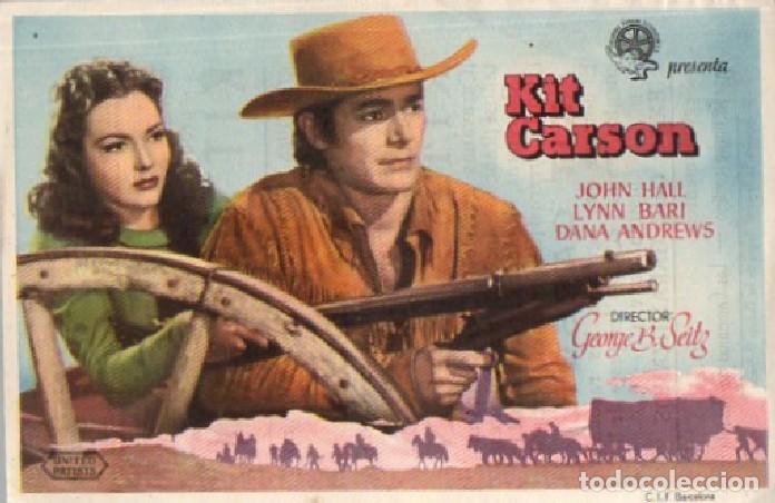 Cine: PROGRAMA DE CINE: KIT CARSON PC-9743 - Foto 1