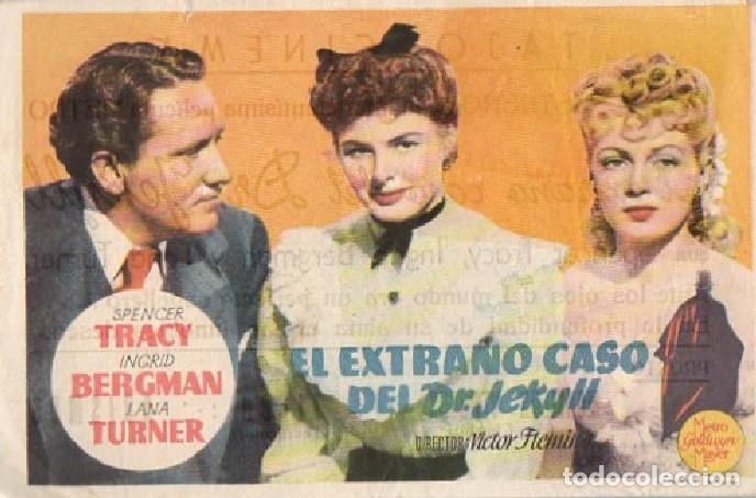 Cine: PROGRAMA DE CINE: EL EXTRA&Ntilde;O CASO DEL DR JEKYLL PC-9759 - Foto 1