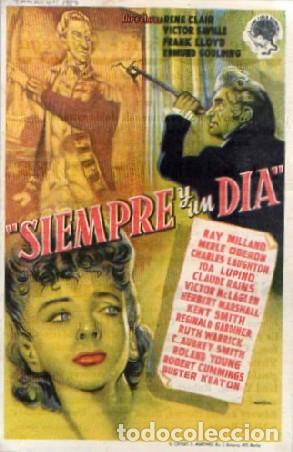 Cine: PROGRAMA DE CINE: SIEMPRE Y UN DIA PC-9767 - Foto 1