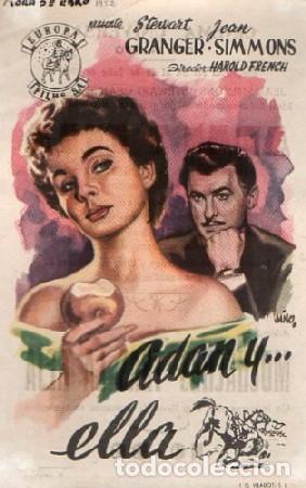 Cine: PROGRAMA DE CINE: ADAN Y&hellip; ELLA PC-9778 - Foto 1