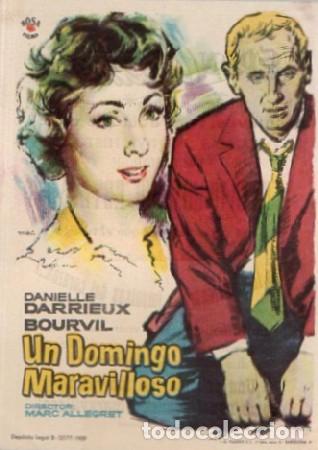 Cine: PROGRAMA DE CINE: UN DOMINGO MARAVILLOSO PC-9779 - Foto 1