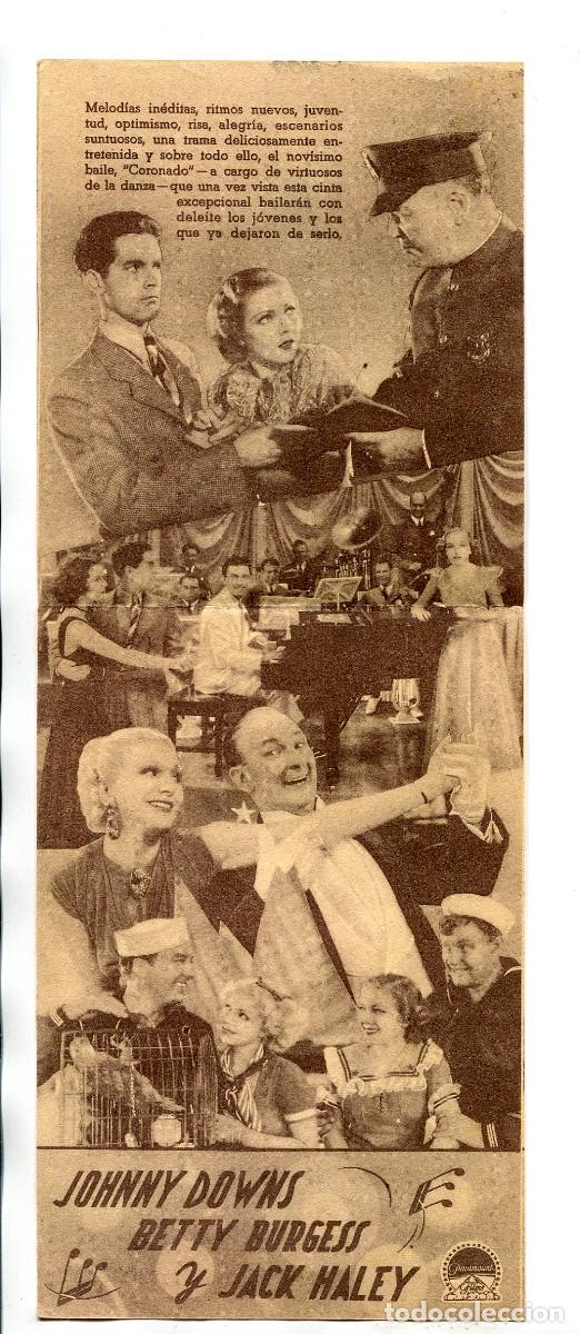 Cine: BAILES Y CANCIONES, con Jack Haley. - Foto 2