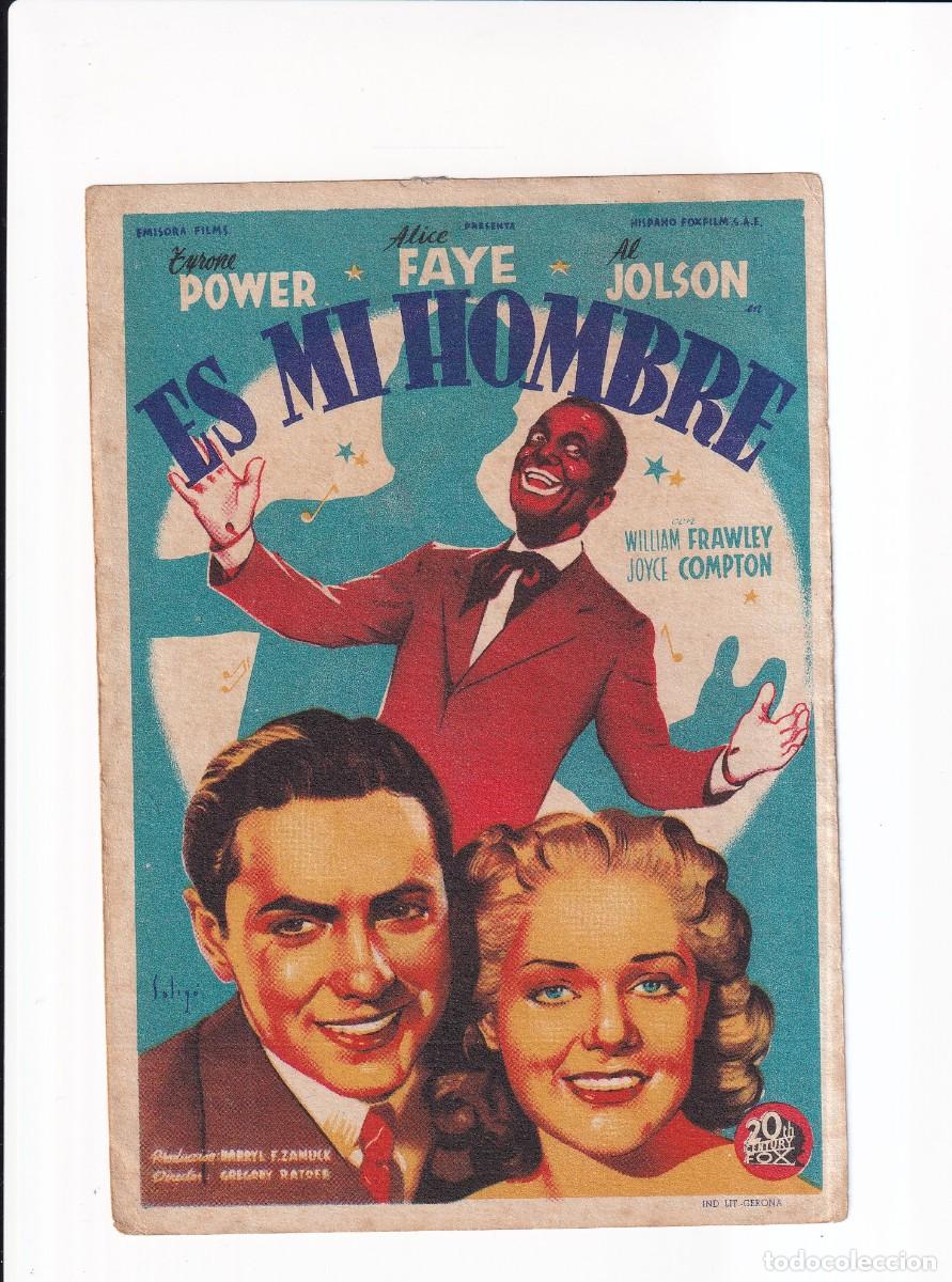 Cine: ES MI HOMBRE : TYRONE POWER - Foto 1