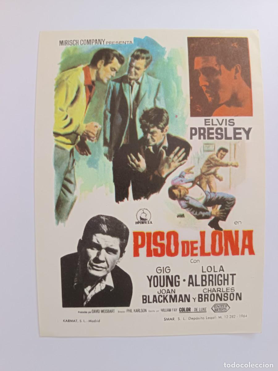 Cine: PROGRAMA DE CINE PISO DE LONA ELVIS PRESLEY - Foto 1