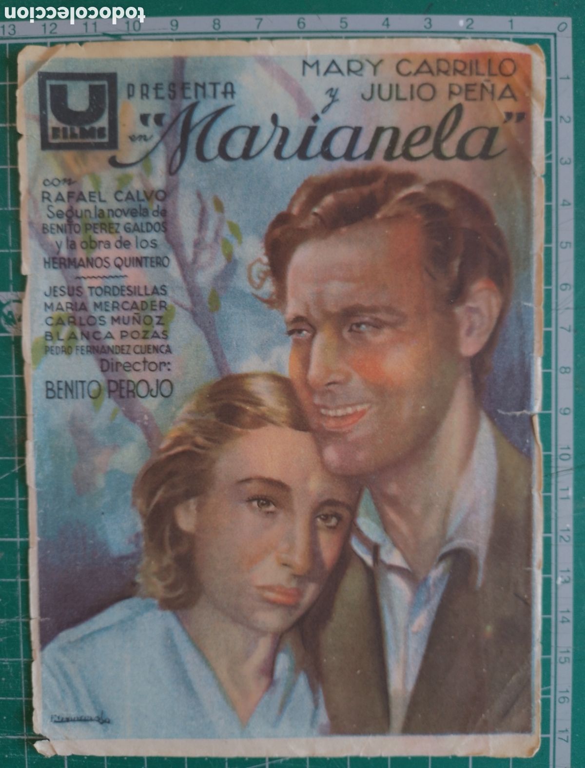 Cine: Programa de cine. MARIANELA. Benito Perojo Sin publicidad. - Foto 1