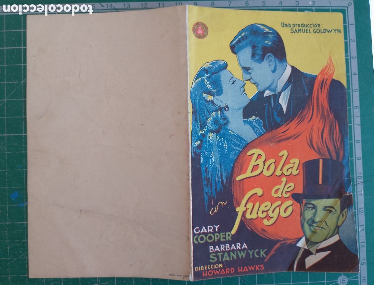 Cine: Programa de cine BOLA DE FUEGO. Howard Hawks. - Foto 2