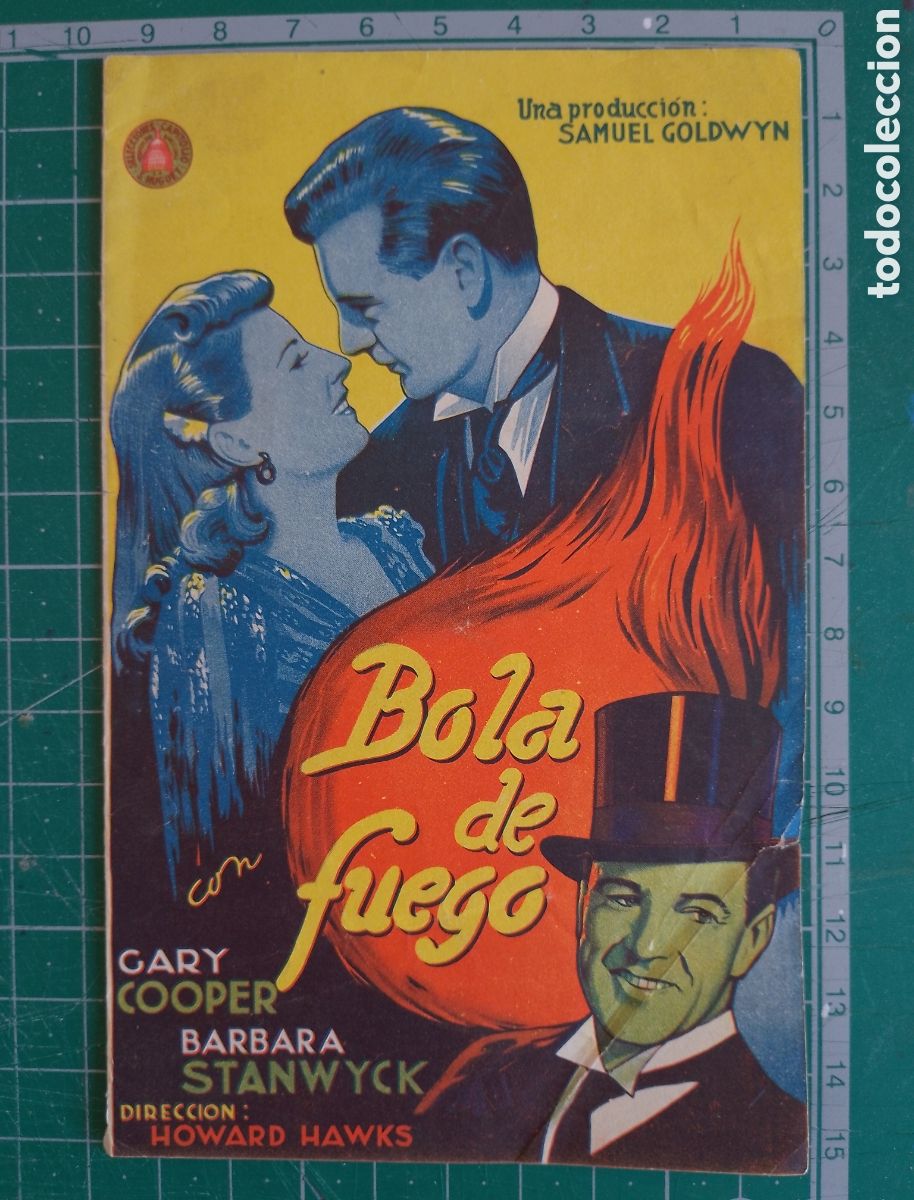 Cine: Programa de cine BOLA DE FUEGO. Howard Hawks. - Foto 1