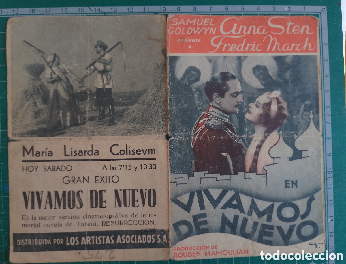 Cine: Programa de cine. VIVAMOS DE NUEVO. Mar&iacute;a Lisarda Coliseum. Santander - Foto 2