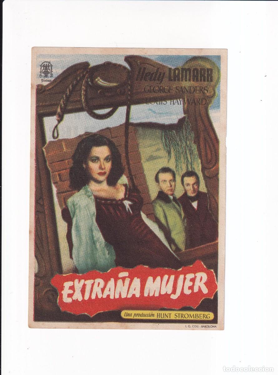Cine: EXTRA&Ntilde;A MUJER : HEDY LAMARR - Foto 1