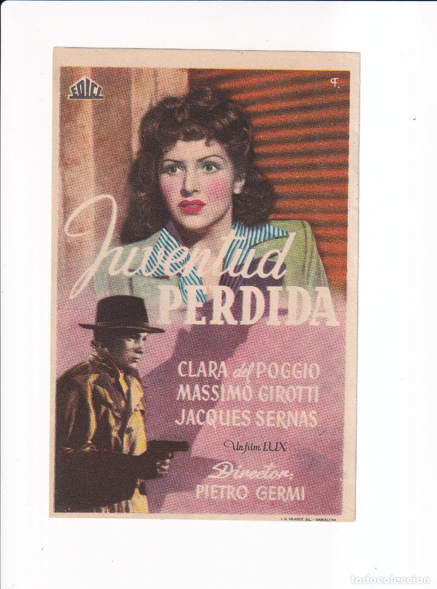 Cine: JUVENTUD PERDIDA : CLARA del POGGIO - Foto 1