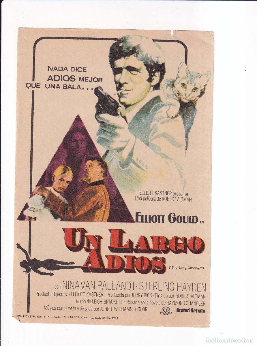 Cine: UN LARGO ADIOS : ELLIOTT GOULD - Foto 1