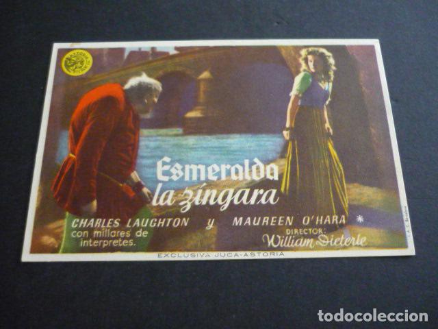 Cine: ESMERALDA LA ZINGARA PROGRAMA DE CINE SIN PUBLICIDAD - Foto 1
