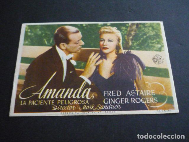 Cine: AMANDA LA PACIENTE PELIGROSA PROGRAMA DE CINE SIN PUBLICIDAD - Foto 1
