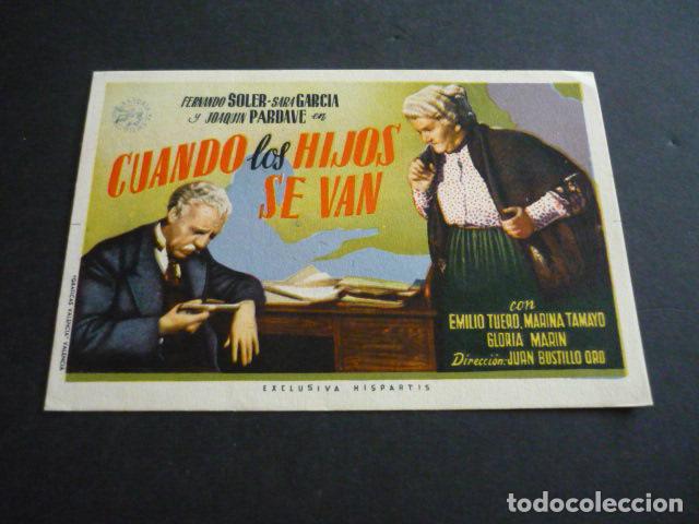 Cine: CUANDO LOS HIJOS SE VAN PROGRAMA DE CINE SIN PUBLICIDAD - Foto 1
