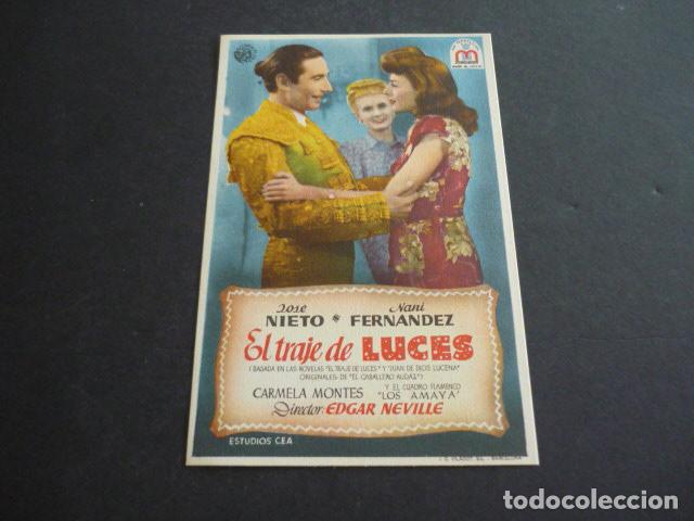 Cine: EL TRAJE DE LUCES PROGRAMA DE CINE SIN PUBLICIDAD - Foto 1