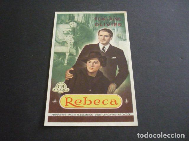 Cine: REBECA PROGRAMA DE CINE SIN PUBLICIDAD - Foto 1