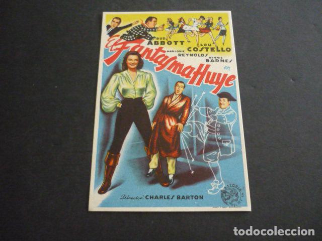 Cine: EL FANTASMA HUYE PROGRAMA DE CINE SIN PUBLICIDAD - Foto 1