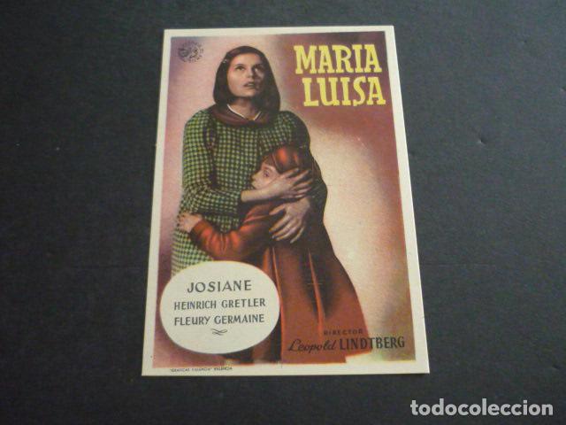 Cine: MARIA LUISA PROGRAMA DE CINE SIN PUBLICIDAD - Foto 1