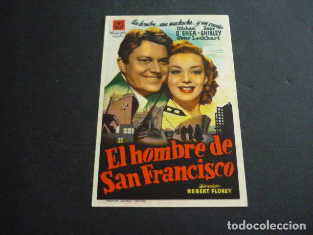 Cine: EL HOMBRE DE SAN FRANCISCO PROGRAMA DE CINE SIN PUBLICIDAD - Foto 1