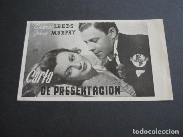 Cine: CARTA DE PRESENTACION PROGRAMA DE CINE SIN PUBLICIDAD - Foto 1