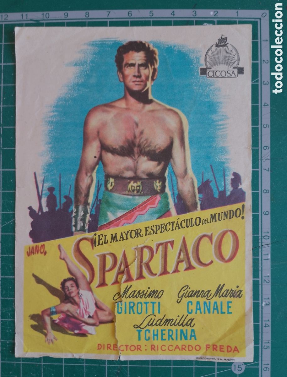 Cine: Programa de cine SPARTACO. Sin publicidad. - Foto 1
